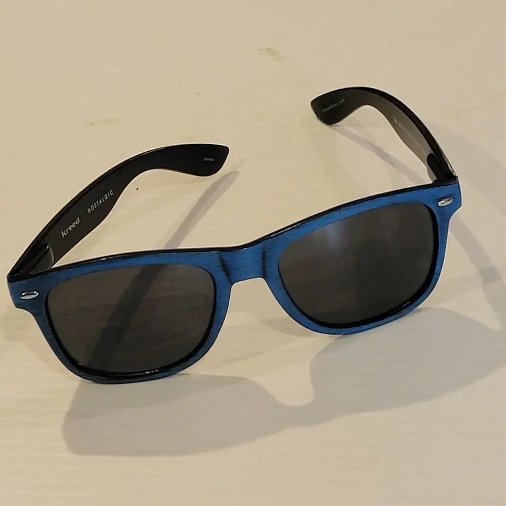 Kreed sunglasses Nostalgic Blue frame 55x15x140